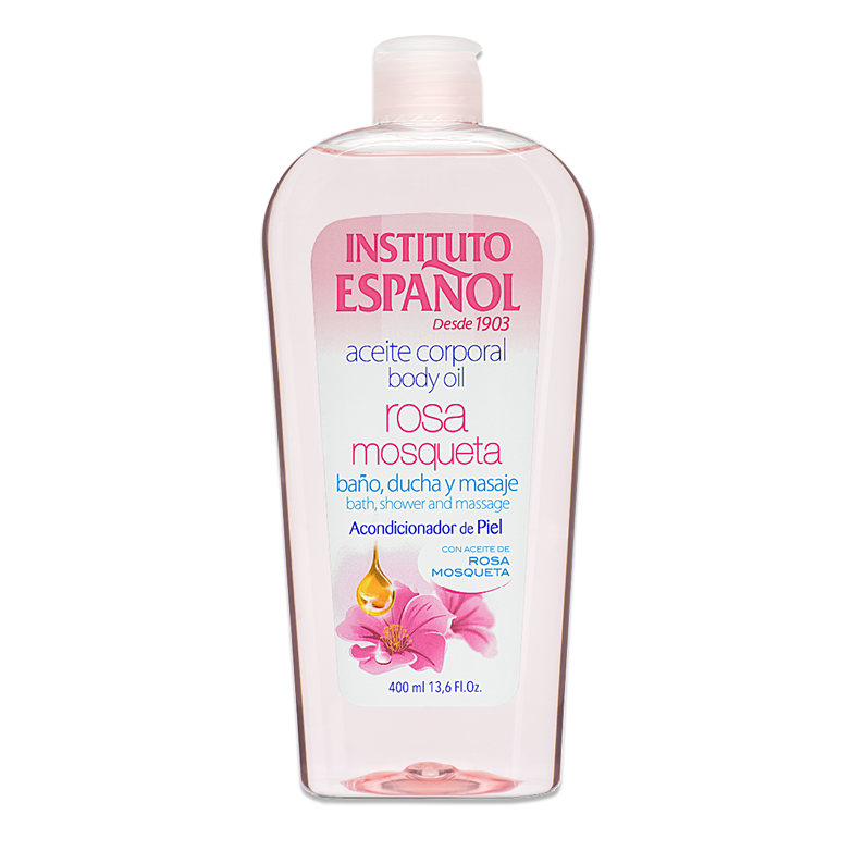 ACEITE CORPORAL INSTITUTO ESPAÑOL ROSA MOSQUETA 400ML