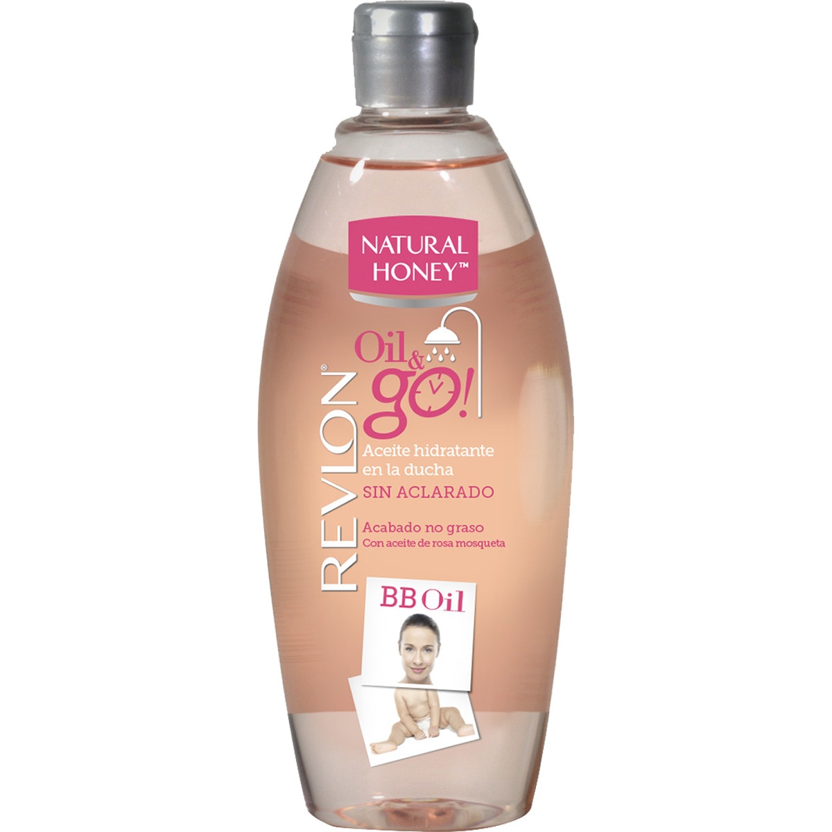 ACEITE CORPORAL NATURAL HONEY BB OIL EN LA DUCHA 300 ML