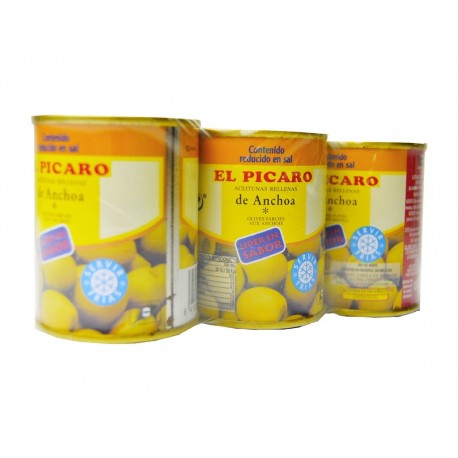 ACEITUNAS PICARO RELLENAS PK-3 1/8