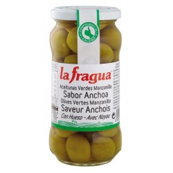 ACEITUNAS SABOR ANCHOA LA FRAGUA 370 GR