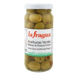 ACEITUNAS VERDES RELLENAS PIENTO LA FRAGUA 240GR