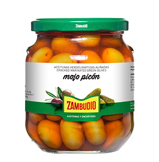 ACEITUNAS ZAMBUDIO  MOJO PICON 350GR