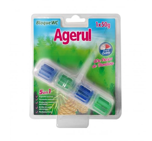 AGERUL COLGADOR W.C BOLAS AIRE FRESCO MONTAÑA 1 UNI