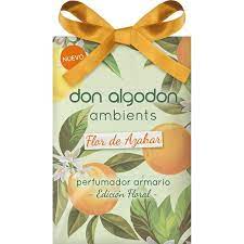 AMBIENTADOR ARMARIO FLOR DE AZAHAR DON ALGODON
