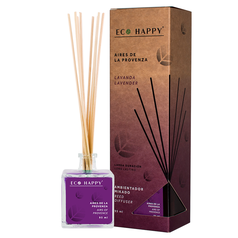 AMBIENTADOR ECO HAPPY AIRES DE LA PROVENZA LAVANDA RELAJANTE 95ML