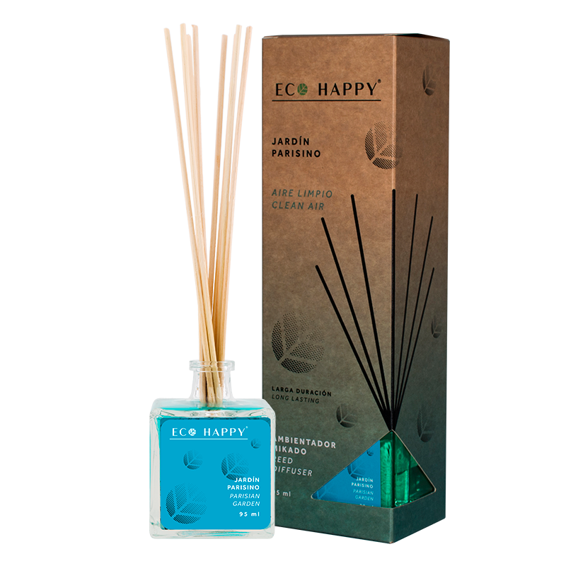 AMBIENTADOR ECO HAPPY JARDIN PARISINO ANTIESTRÉS 95ML