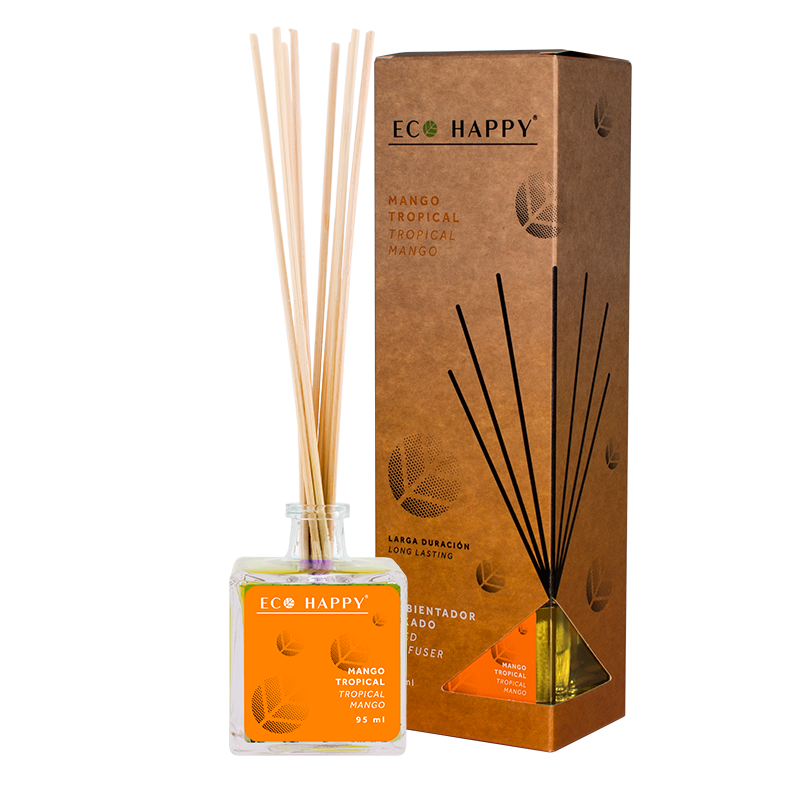AMBIENTADOR ECO HAPPY MANGO TROPICAL 95ML