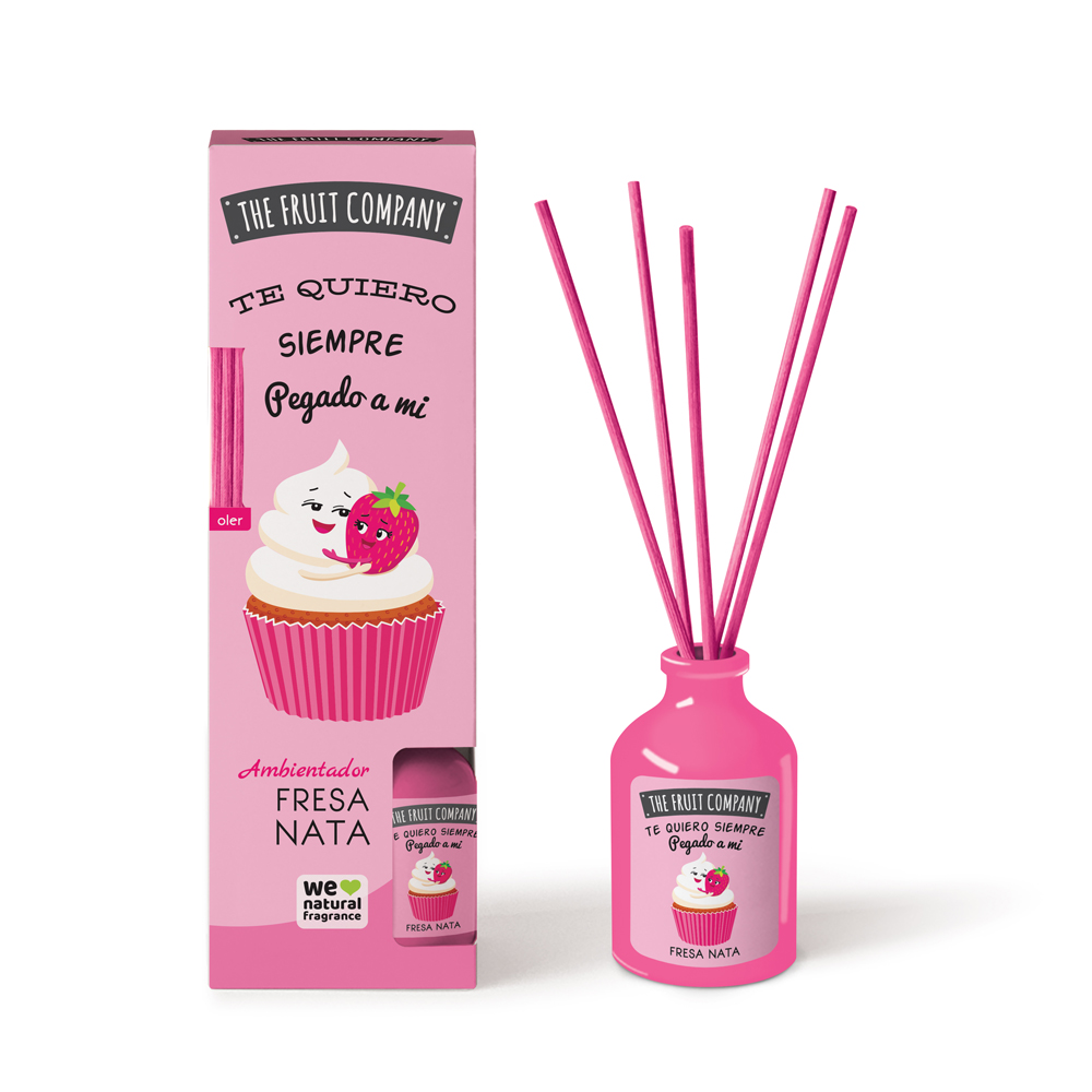 AMBIENTADOR FRUIT COMPANY FRESA Y NATA 40ML