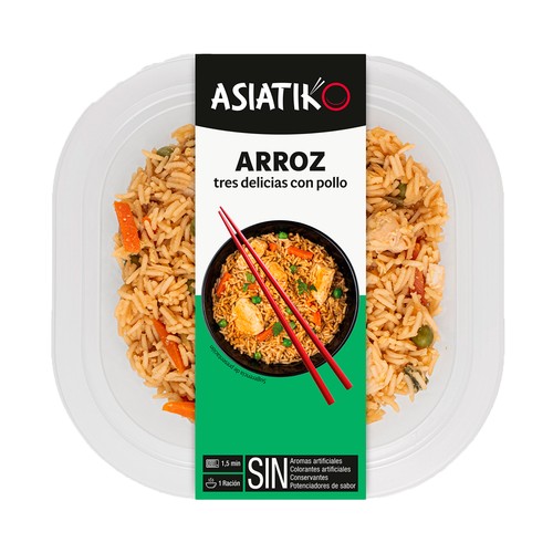 ARROZ 3 DELICIAS ASIATIKO 260GR