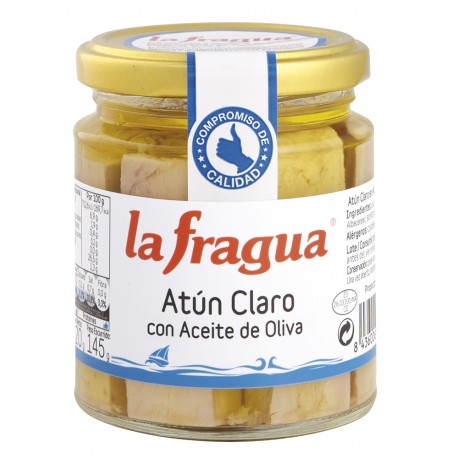 ATUN CLARO ACEITE DE GIRASOL LA FRAGUA TARRO 250GR