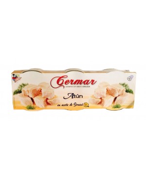 ATUN EN ACEITE VEGETAL CERMAR PK-3 80GR