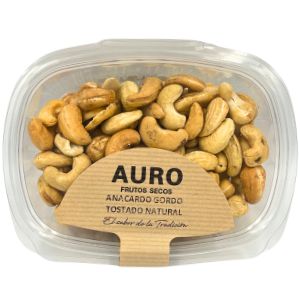 AURO ANACARDOS TOSTADOS TARRINA 160 GRS