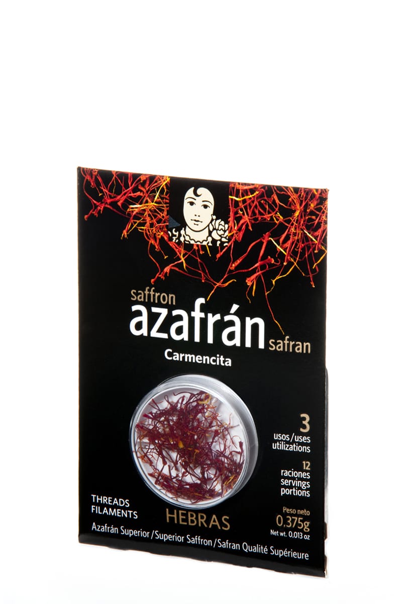 AZAFRAN HEBRA 0,375 GR CAJA CARMENCITA