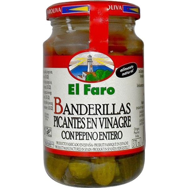 BANDERILLAS EL FARO PICANTES 350GR