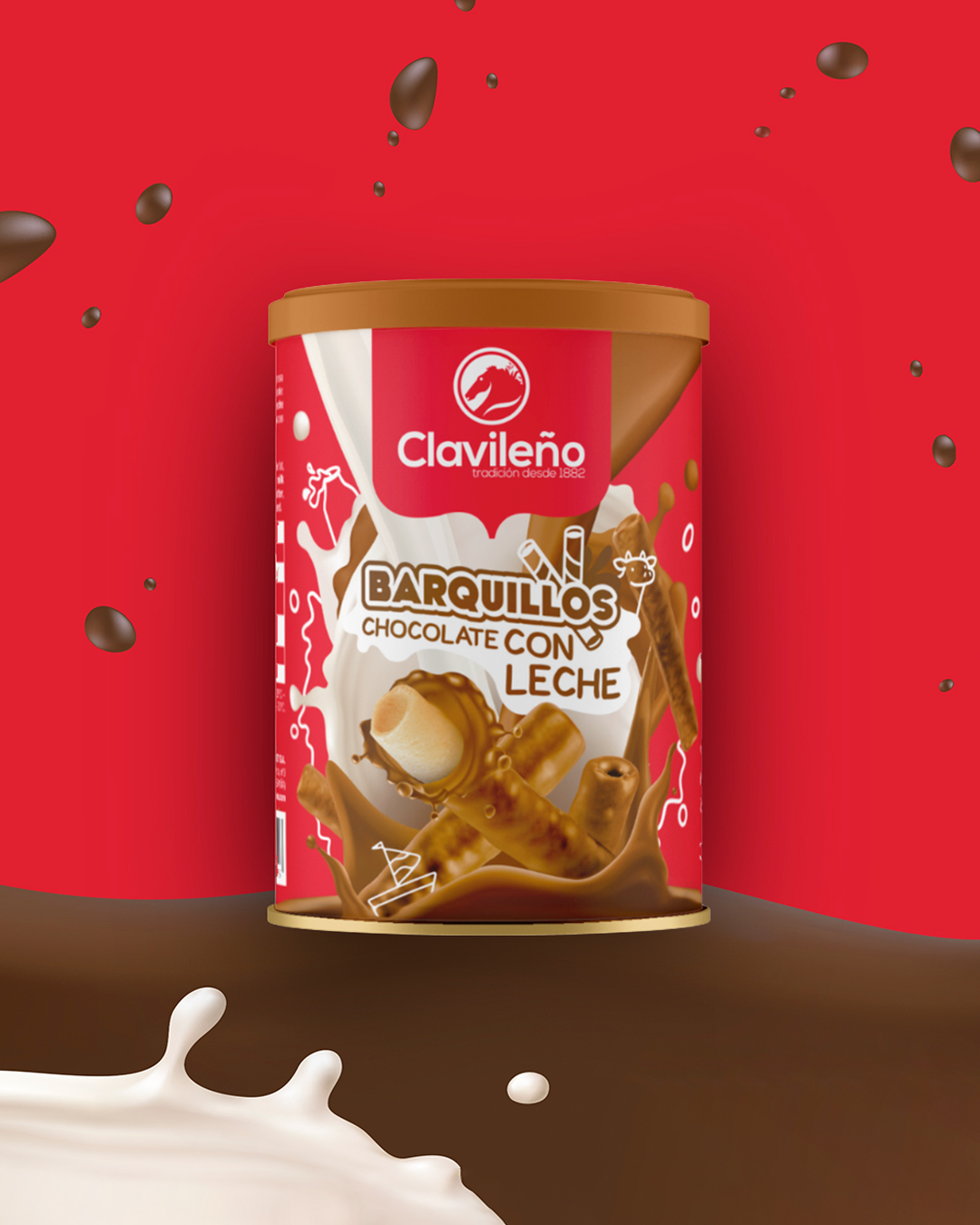 BARQUILLO BAÑADO CHOCO LECHE 150GR