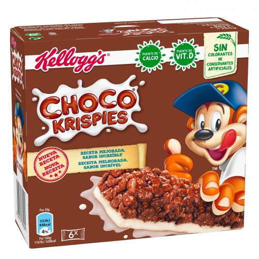 BARRITAS KELLOGG'S CHOCO-KRISPIES PK-6