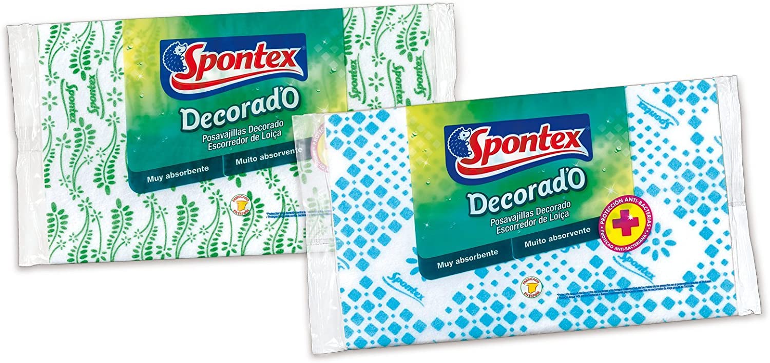 BAYETA SPONTEX POSAVAJILLAS DECORADA