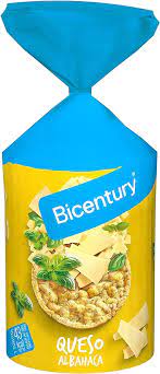 BICENTURY TORTITAS MAIZ QUESO- ALBAHACA