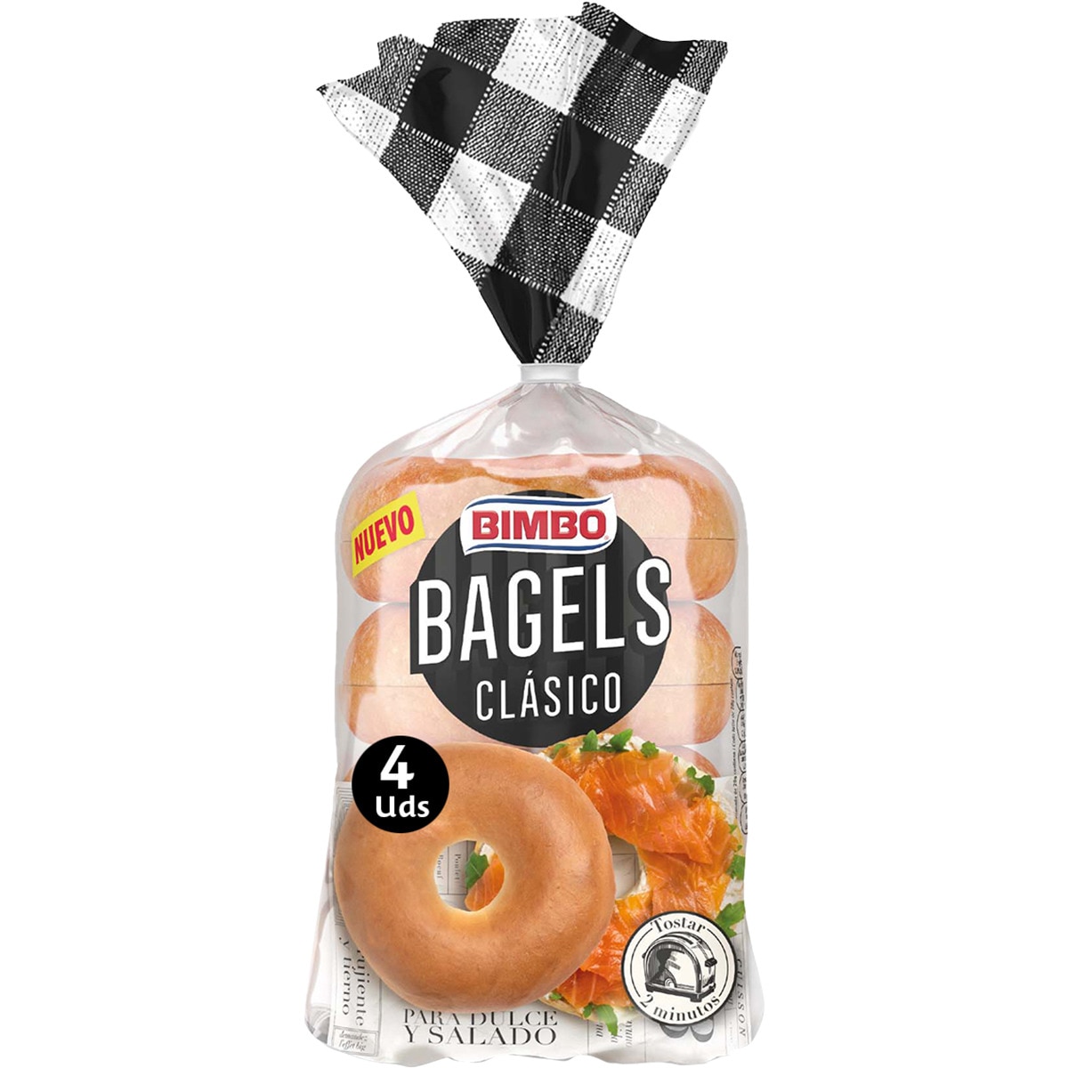 BIMBO BAGELS CLASICO U UNI
