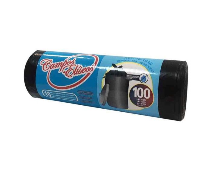 BOLSA BASURA 100 LITROS 10 UNI