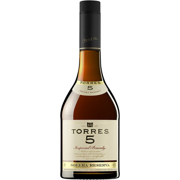 BRANDY TORRES 5 AÑOS SOLERA RESERVA 700ML