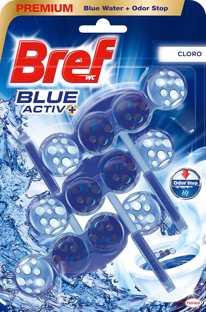 BREF WC BLUE ACTIV HIGIENE CLORO TRIPLE