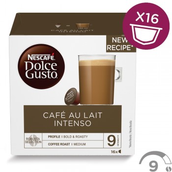 CAFE DOLCE-GUSTO CON LECHE INTENSO 16 CAPSULAS