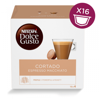 CAFE DOLCE-GUSTO EXPRESSO CORTADO 16 CAPSULAS