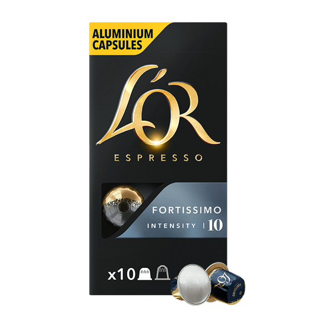 CAFE L'AROME ESPRESSO FORTISSIMO 10 CAPSULAS