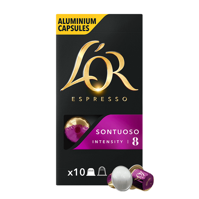 CAFE L'AROME ESPRESSO SUNTUOSO 10 CAPSULAS