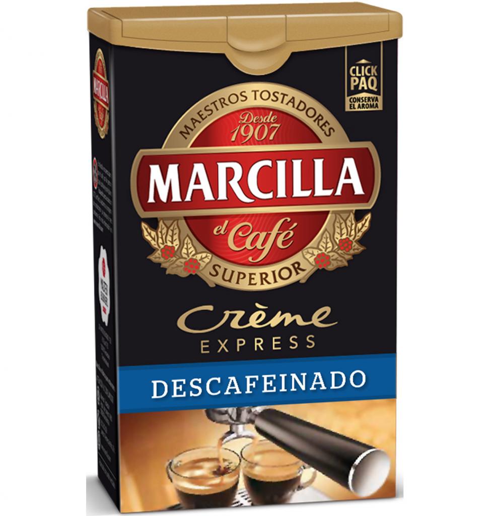 CAFE MARCILLA CREME EXPRESS DESCAFEINADO 250 GRS