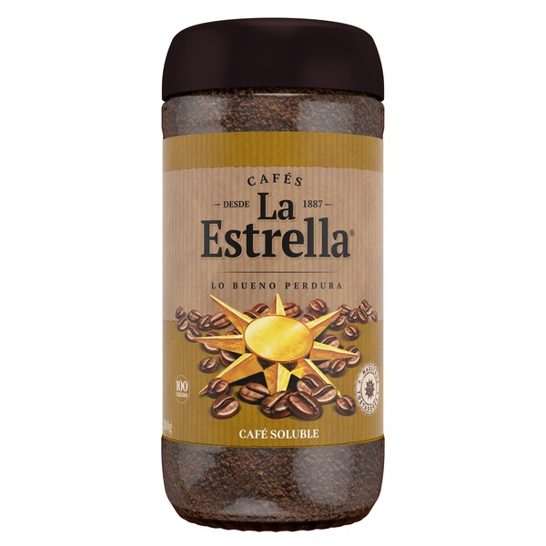 CAFE SOLUBLE LA ESTRELLA NATURAL 200GR