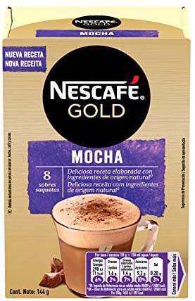 CAFE SOLUBLE NESCAFE MOCHA 8 SOBRES