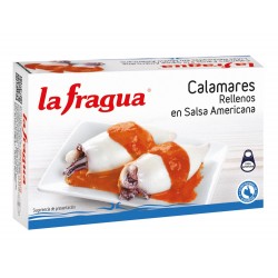 CALAMARES RELLENOS SALSA AMERICANA LA FRAGUA 120GR