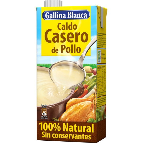 CALDO G.BLANCA CASERO POLLO BRIK 1 LT.