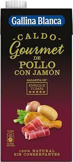 CALDO POLLO CON JAMÓN 1LT
