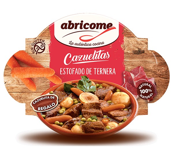 CAZUELITA DE ESTOFADO DE TERNERA ABRICOME 415GR