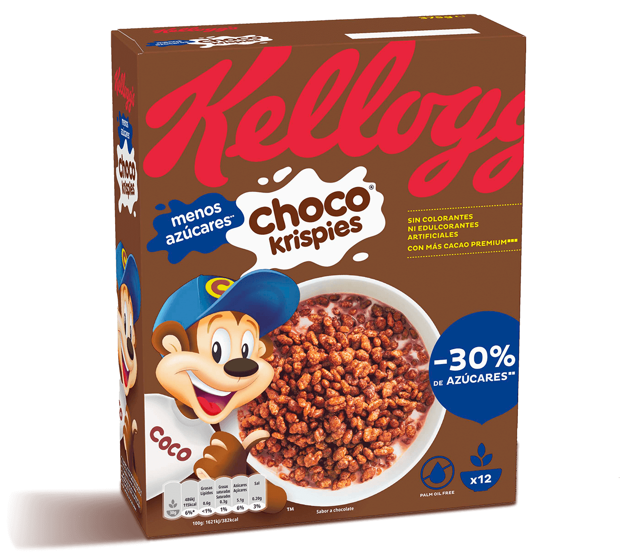 CEREALES KELLOGG'S CHOCO-KRISPIES 330GR