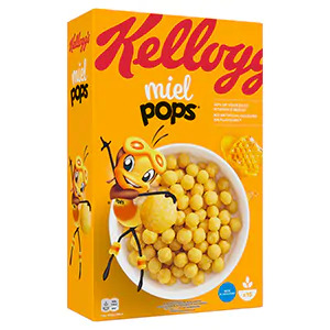 CEREALES KELLOGG'S MIEL POP`S 375GR