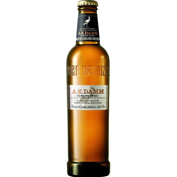 CERVEZA AK DAMM 330 ML