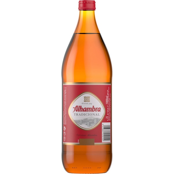 CERVEZA ALHAMBRA 1 LT.