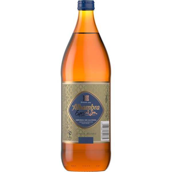 CERVEZA ALHAMBRA SIN ALCOHOL 1LT
