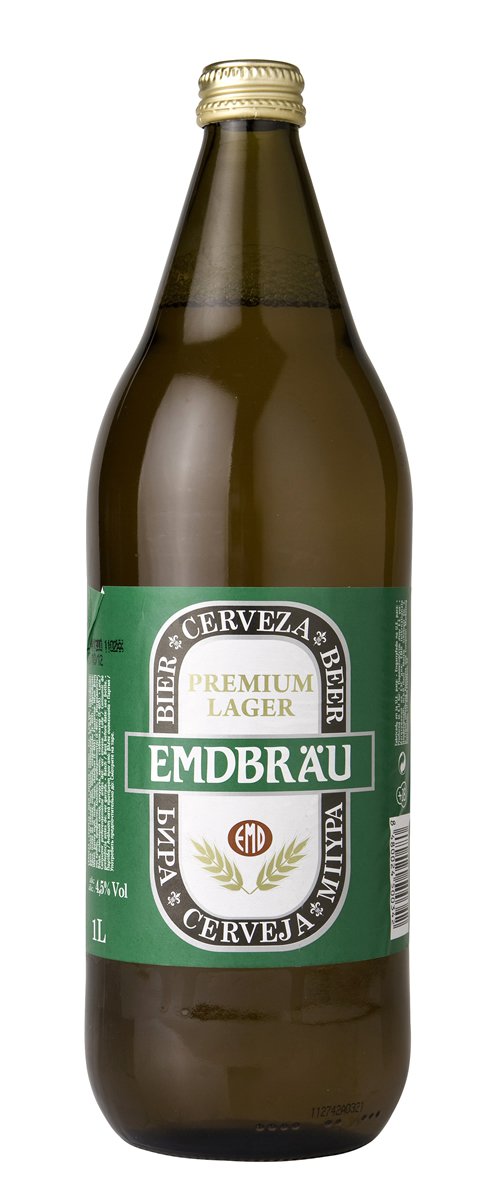 CERVEZA EMDBRAU 1 LT. S.RETORNO