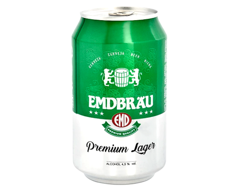 CERVEZA EMDBRAU BOTE 330 ML