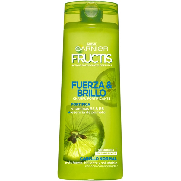 CHAMPU FRUCTIS FUERZA Y BRILLO 360ML