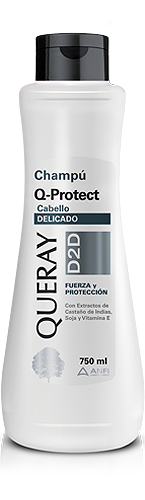CHAMPU QUERAY CABELLO DELICADO 750ML