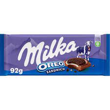 CHCTE. MILKA OREO SANDWICH 92 GR