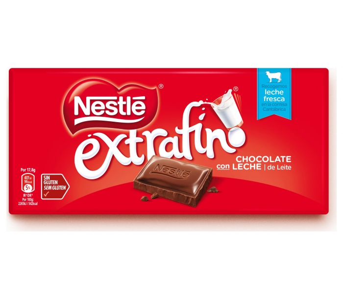 CHCTE. NESTLE EXTRAFINO 125 GRS.