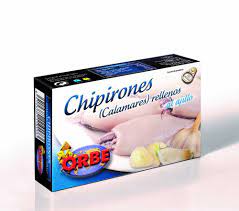 CHIPIRONES ORBE RELLENOS AJILLO 111 GRS