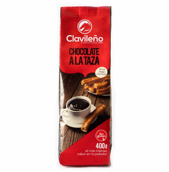 CHOCOLATE A LA TAZA CLAVILEÑO 400G.